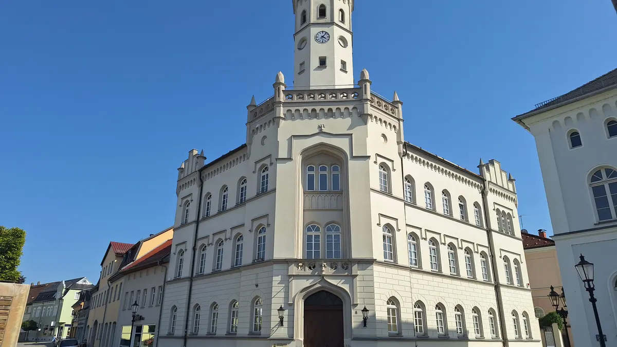 Rathaus von Meuselwitz